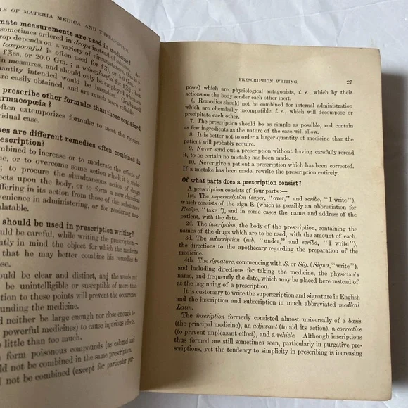 Essentials Of Materia Medica And Therapeutics By Henry Morris M. D. 1898